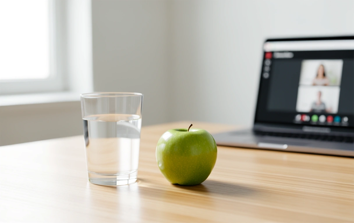 Online Ernährungsberatung Atmosphäre